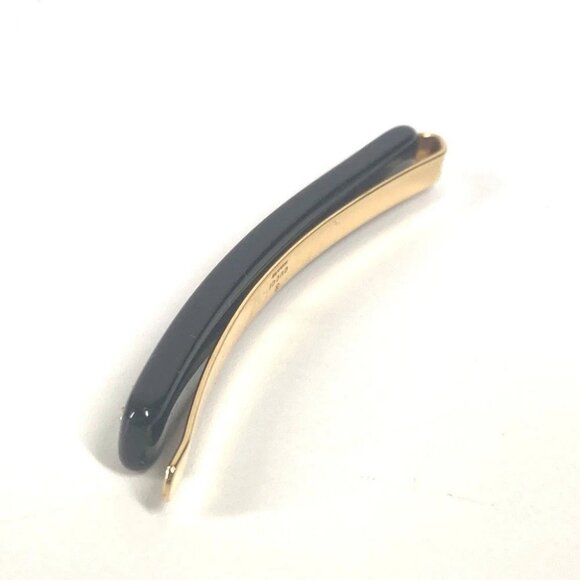 GUCCI GG logo rhinestone hair accessory hairpin Plastic Black main image 8